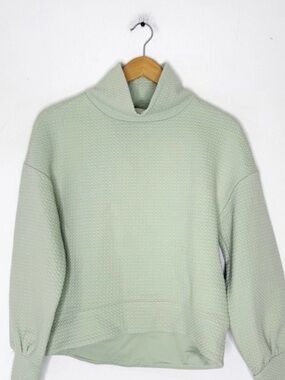 CALIA by Carrie Underwood Light Sage Mock Neck Sweater
